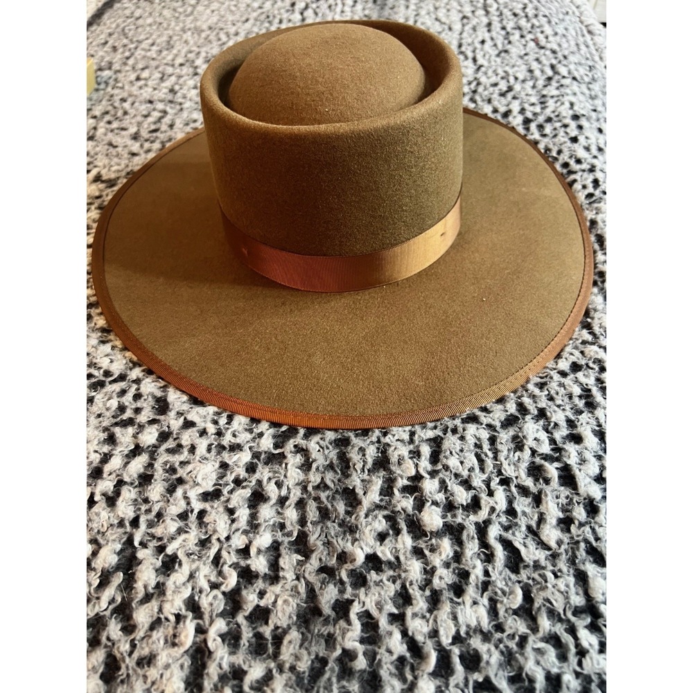 Women's Brown ZurTrue Wide Brim Hat Size M - Picture 2 of 7
